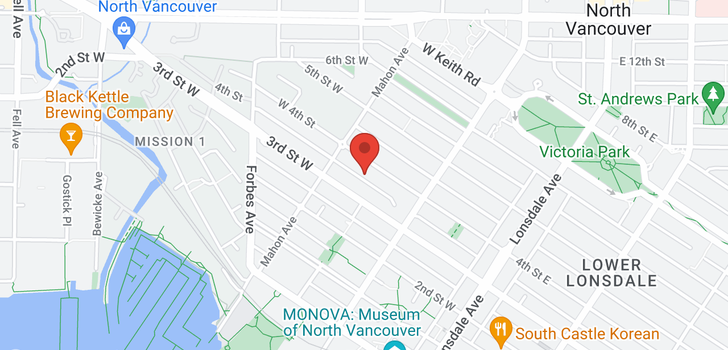 map of 109 251 W 4TH STREET